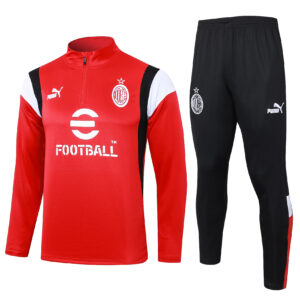 AC Milan Half-Zip Tracksuit - Kids