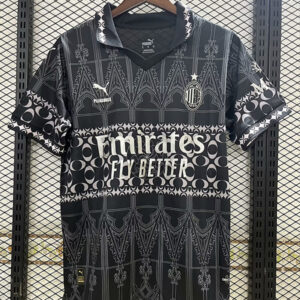 AC Milan x Pleasures Black 2024
