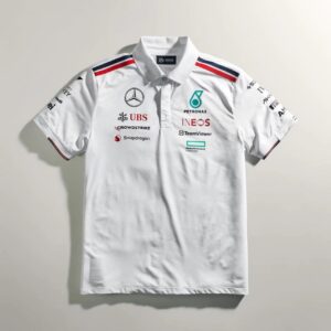 Mercedes F1 Collared White 2024