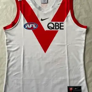 Sydney Swans White/Red Singlet 2023