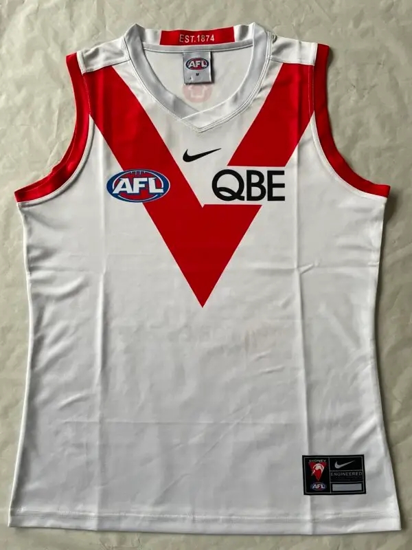 Sydney Swans White/Red Singlet 2023