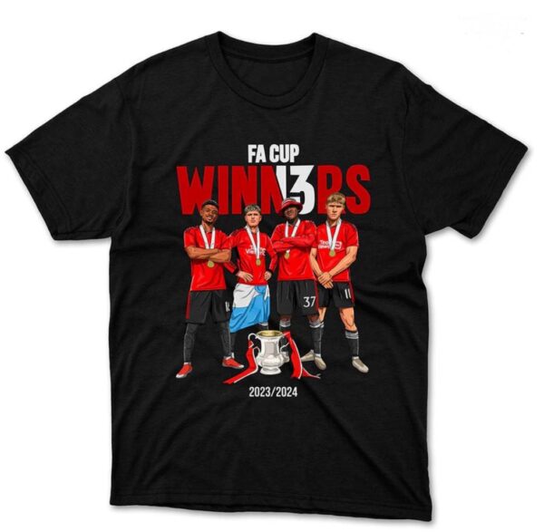 Man Utd FA Cup Winners 23/24 - Image 3