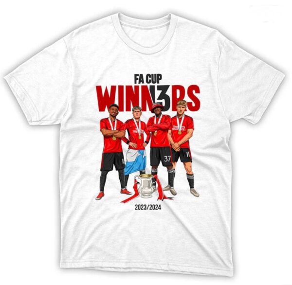 Man Utd FA Cup Winners 23/24 - Image 2