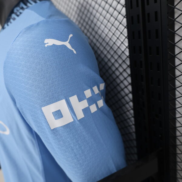 Man City Home 24/25 - Long Sleeve - Image 2