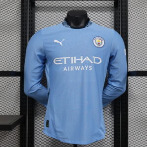 Man City Home 24/25 - Long Sleeve