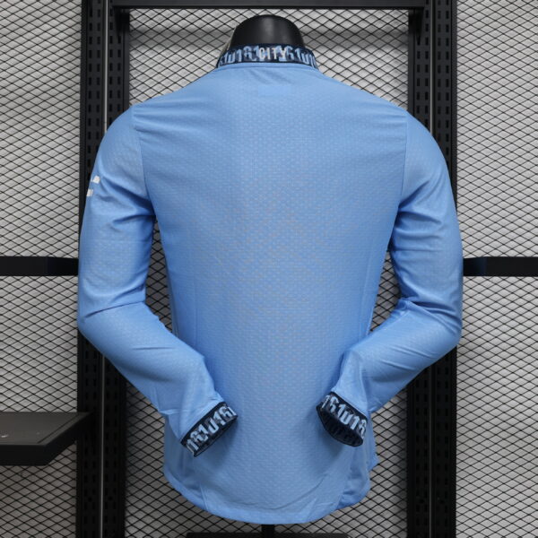 Man City Home 24/25 - Long Sleeve - Image 4