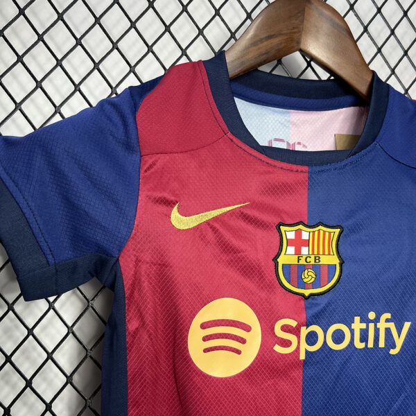 Barcelona Home 24/25 - Kids - Image 5
