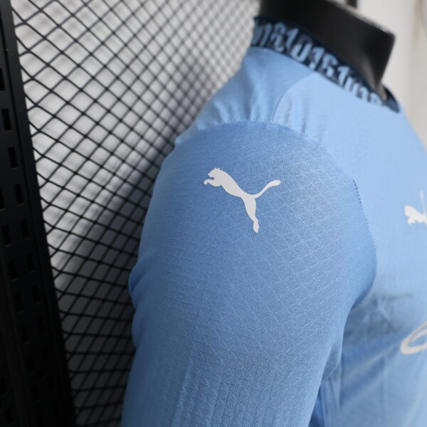 Man City Home 24/25 - Long Sleeve - Image 8
