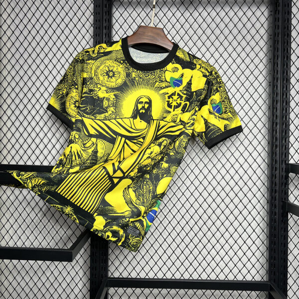 Brazil Special Edition Jesus Yellow 24/25 - Image 3