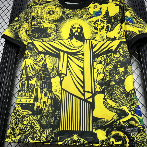 Brazil Special Edition Jesus Yellow 24/25 - Image 5