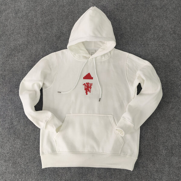 Man Utd Hoodie White