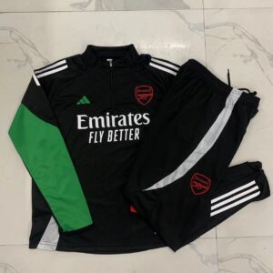 Arsenal Half-Zip Tracksuit Black 24/25