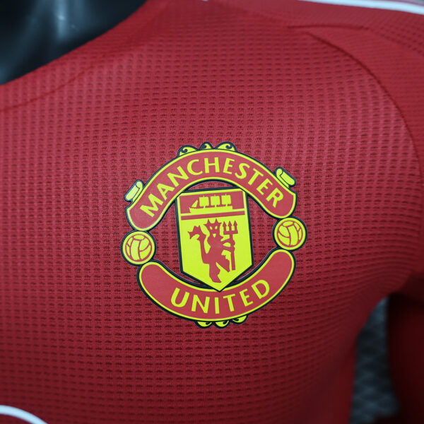 Man Utd Home 24/25 - Long Sleeve - Image 3