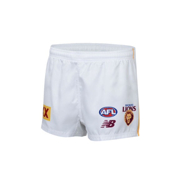 Brisbane Lions White Shorts 2024