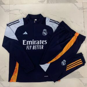 Real Madrid Half-Zip Tracksuit 24/25