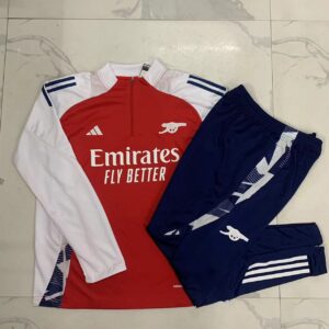 Arsenal Half-Zip Tracksuit Red 24/25