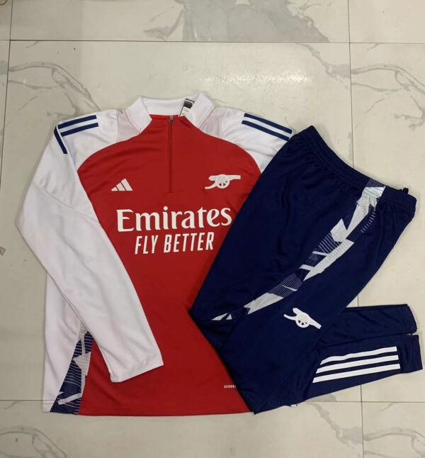 Arsenal Half-Zip Tracksuit Red 24/25