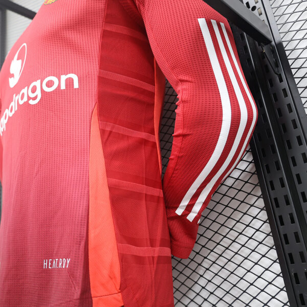 Man Utd Home 24/25 - Long Sleeve - Image 6