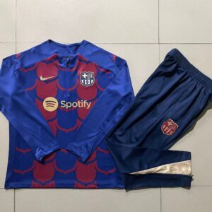 Barcelona Half-Zip Tracksuit Blue 24/25
