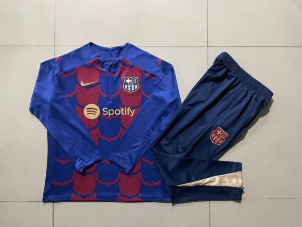 Barcelona Half-Zip Tracksuit Blue 24/25