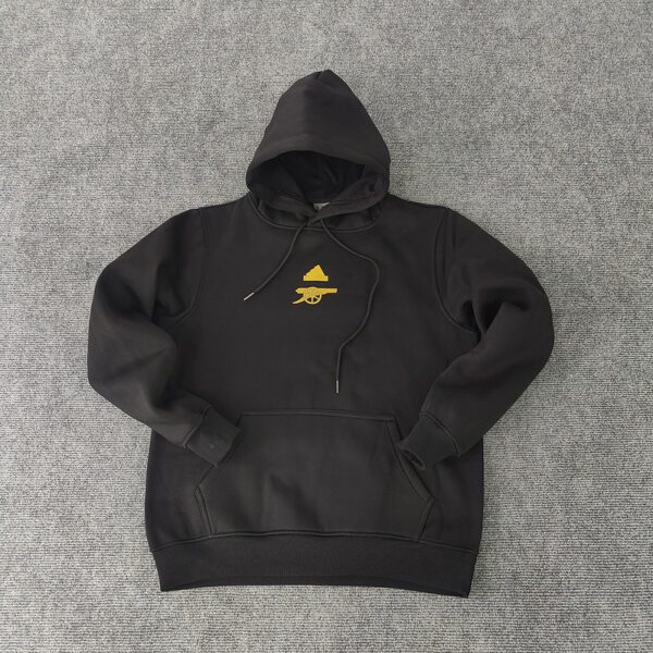 Arsenal Hoodie Gunner Logo Black