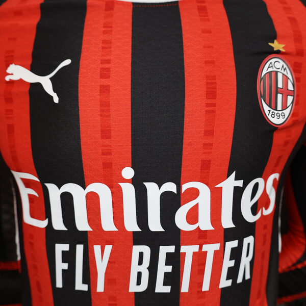 AC Milan Home 24/25 - Long Sleeve - Image 8