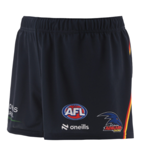 Adelaide Crows Black Shorts 2024