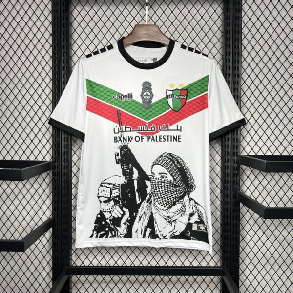Palestine White Graffiti 24/25